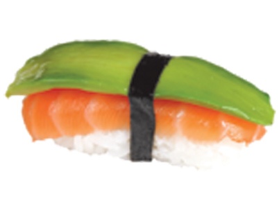 Sushi saumon avocat